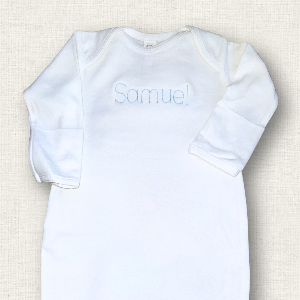 Personalized Baby Gown