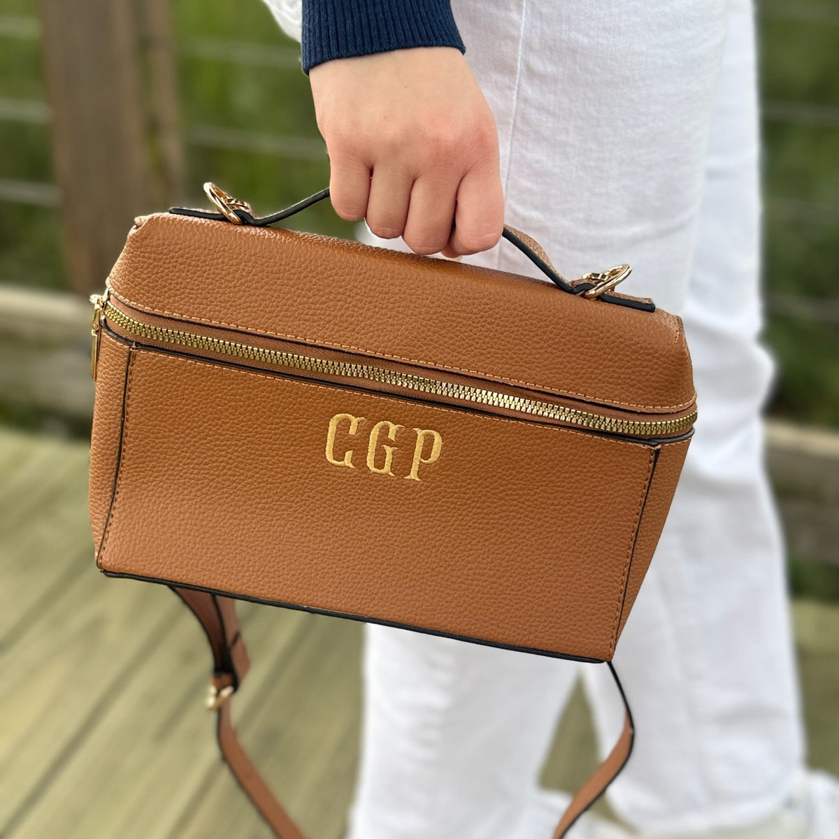 The Emma Top Handle Crossbody Bag