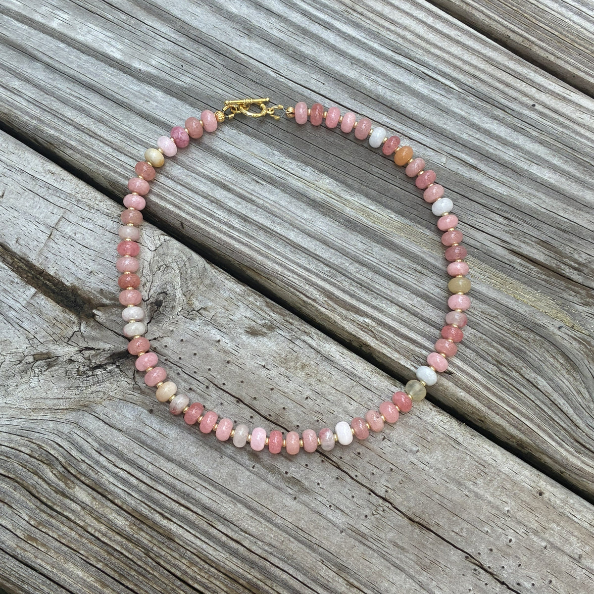 Emma Handmade 16" Beaded Necklace