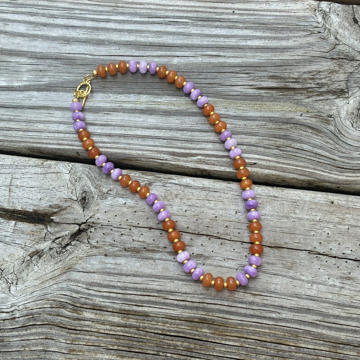 Hannah Handmade 16" Beaded Necklace
