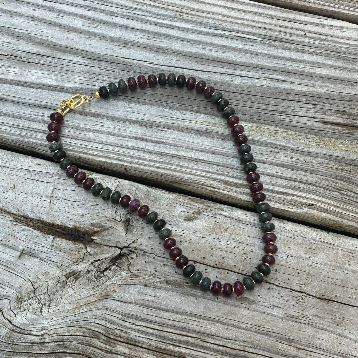Harper Handmade 16" Beaded Necklace