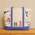 Taylor Hand-Painted Canvas Tote