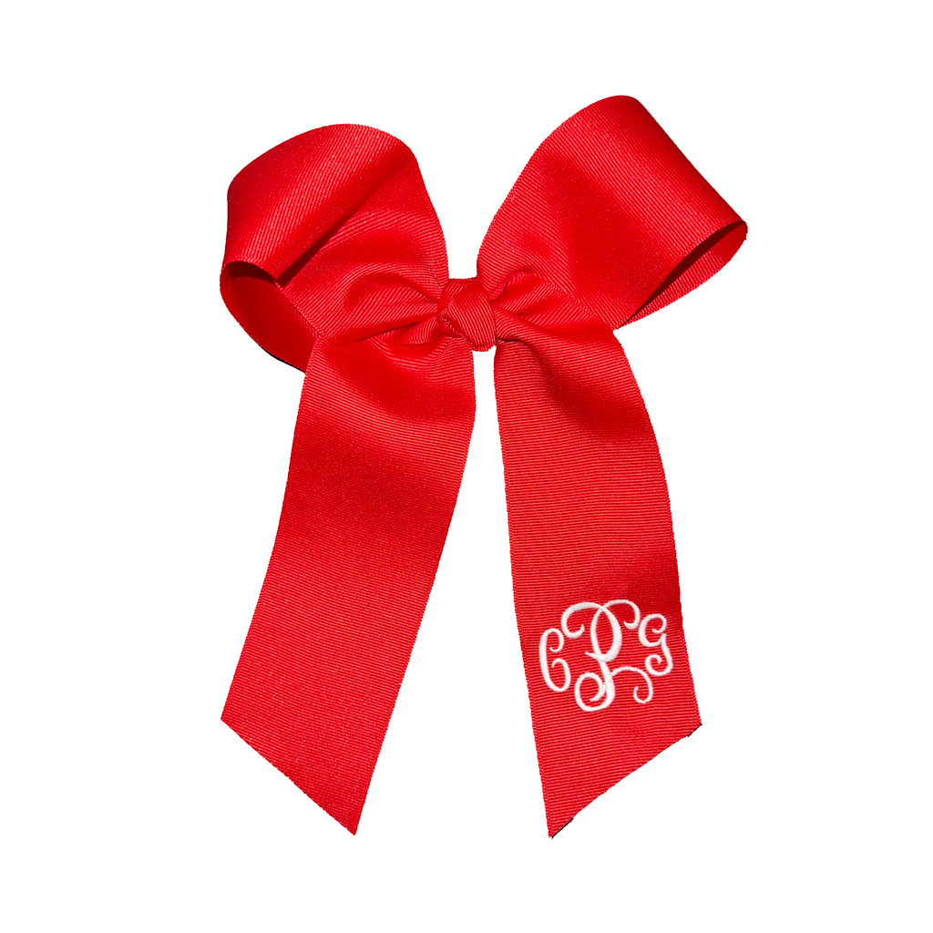 Monogrammed Marie Bow