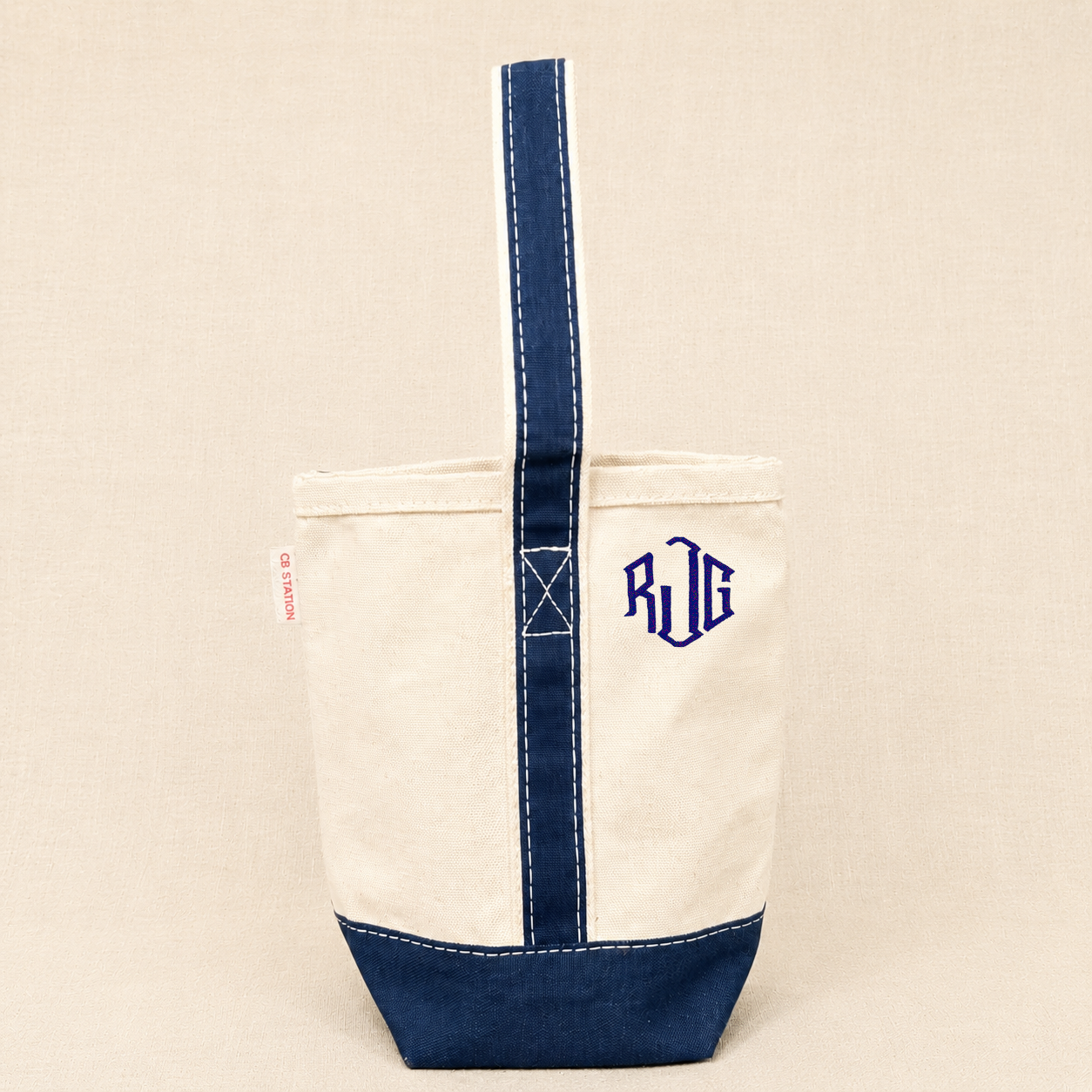 Canvas Wine Tote