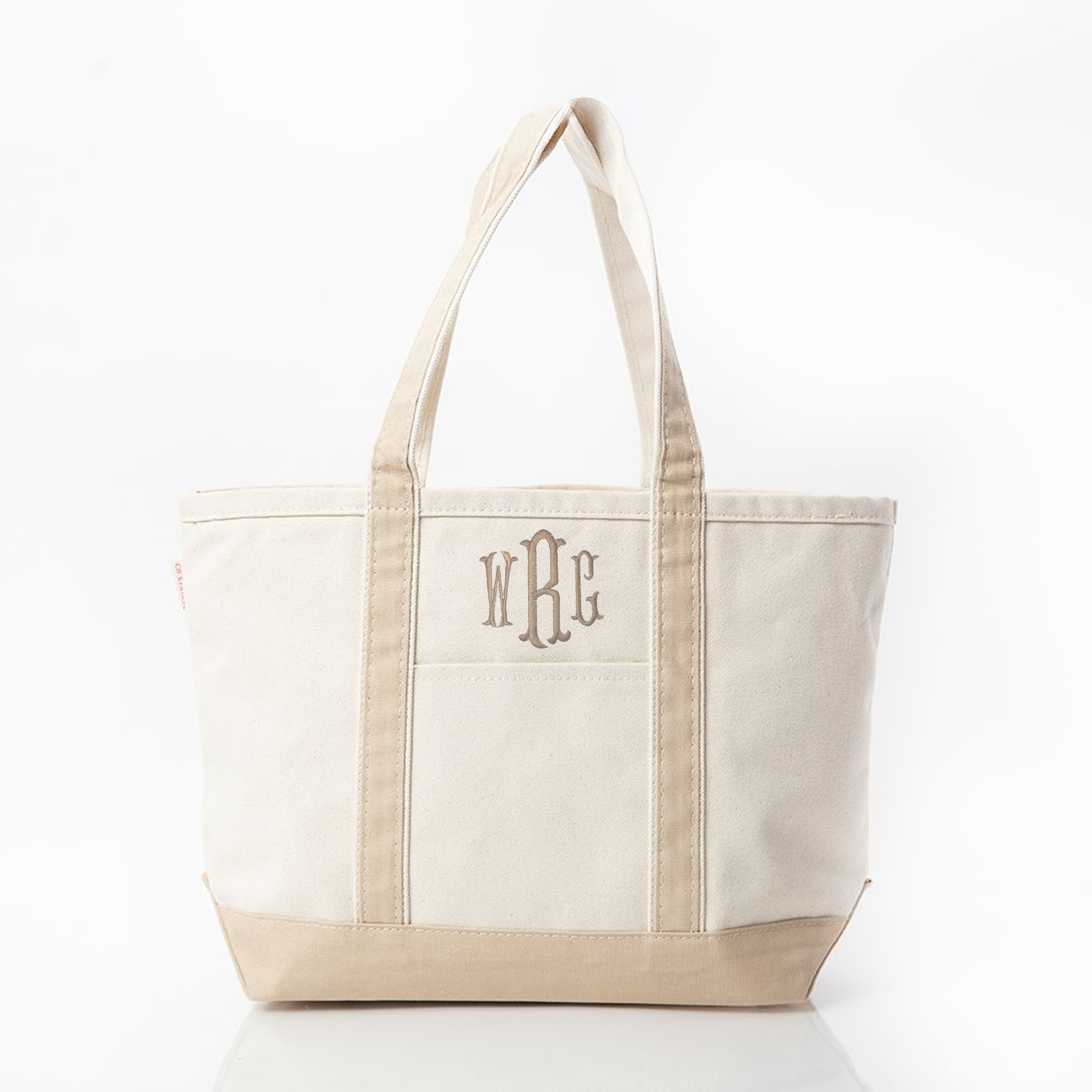 Personalized Classic Medium Canvas Tote Bag