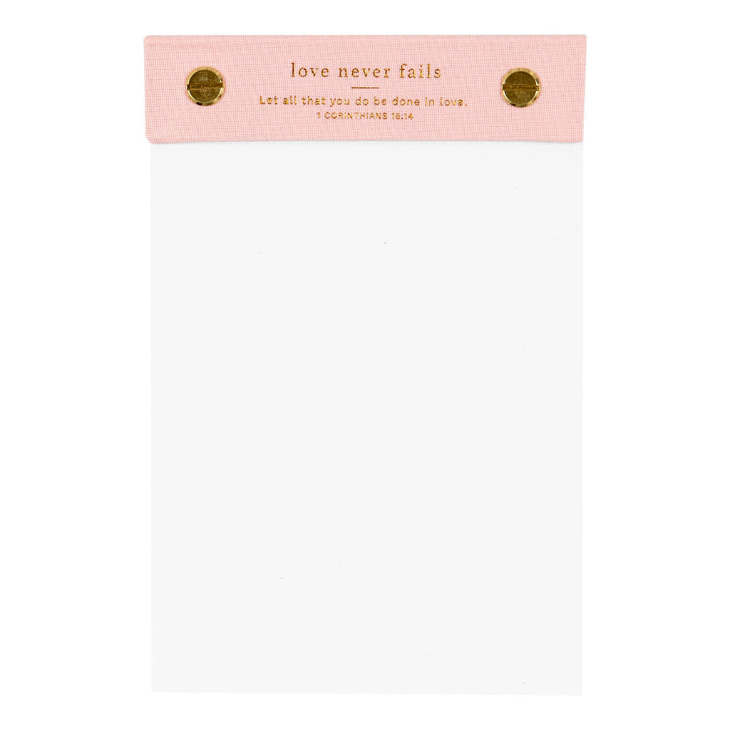 Love Never Fails Desktop Notepad