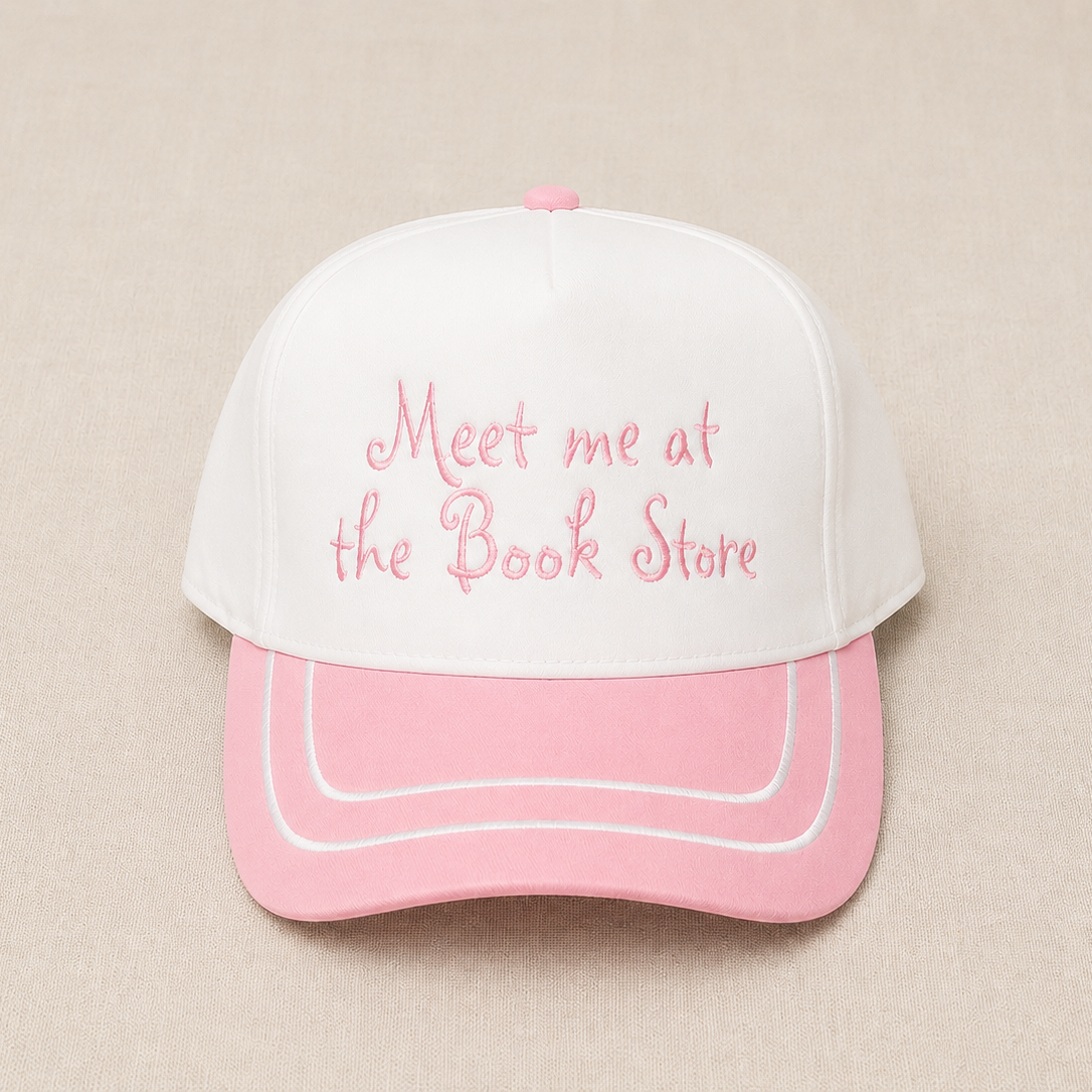 Meet Me at the Book Store Structured Hat