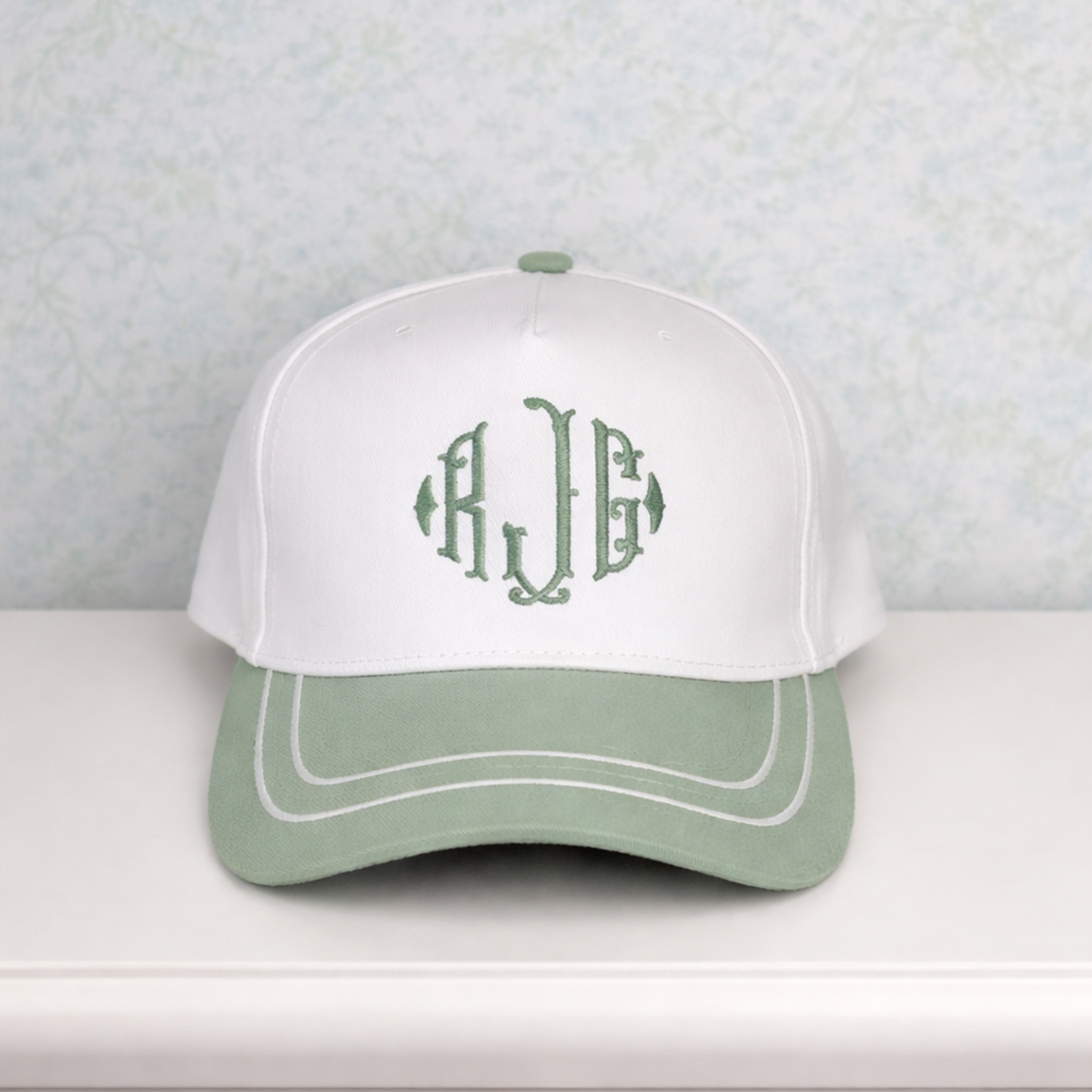 Monogrammed Charlie Girl Hat - 3 Color Options