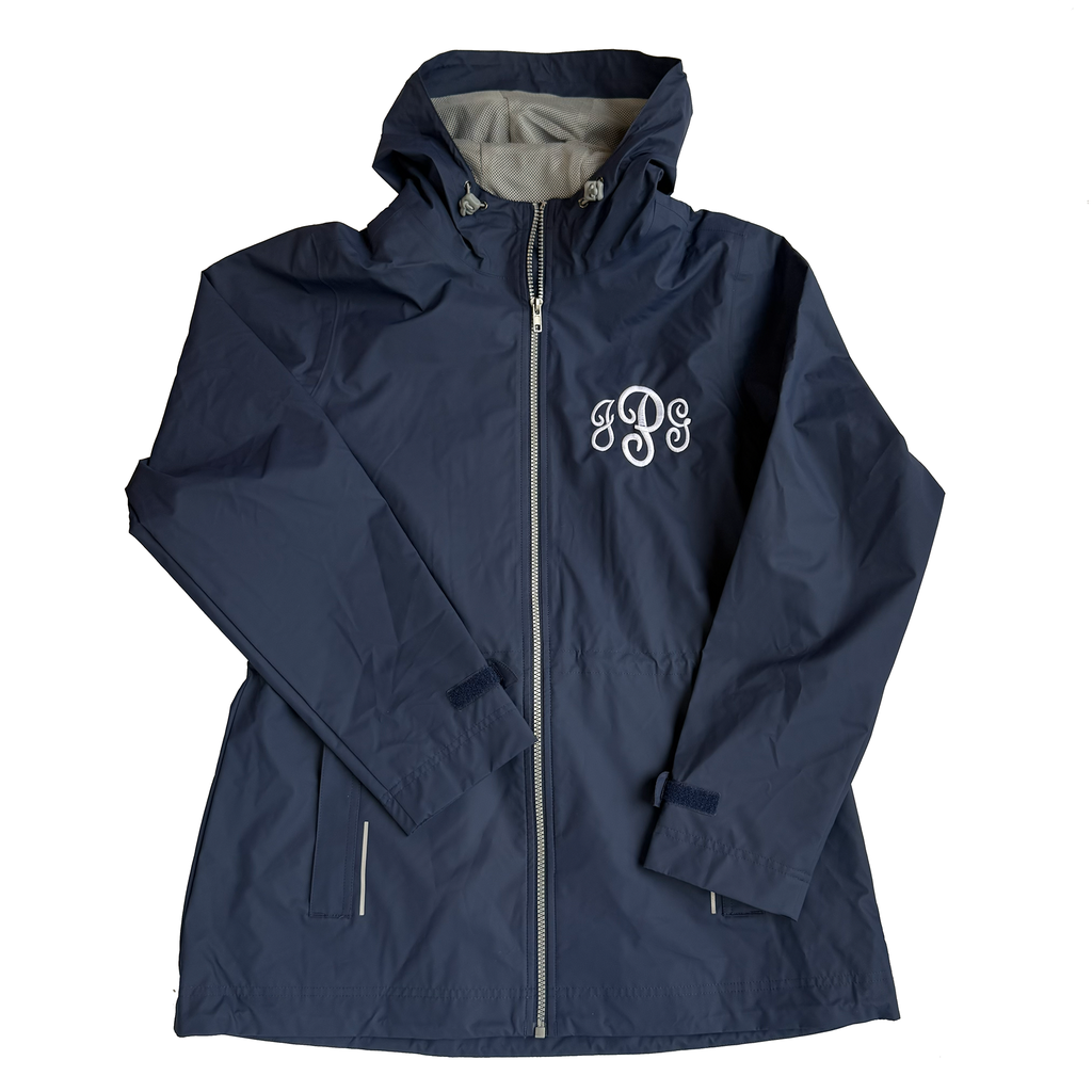 Monogrammed Northwest Rain Jacket