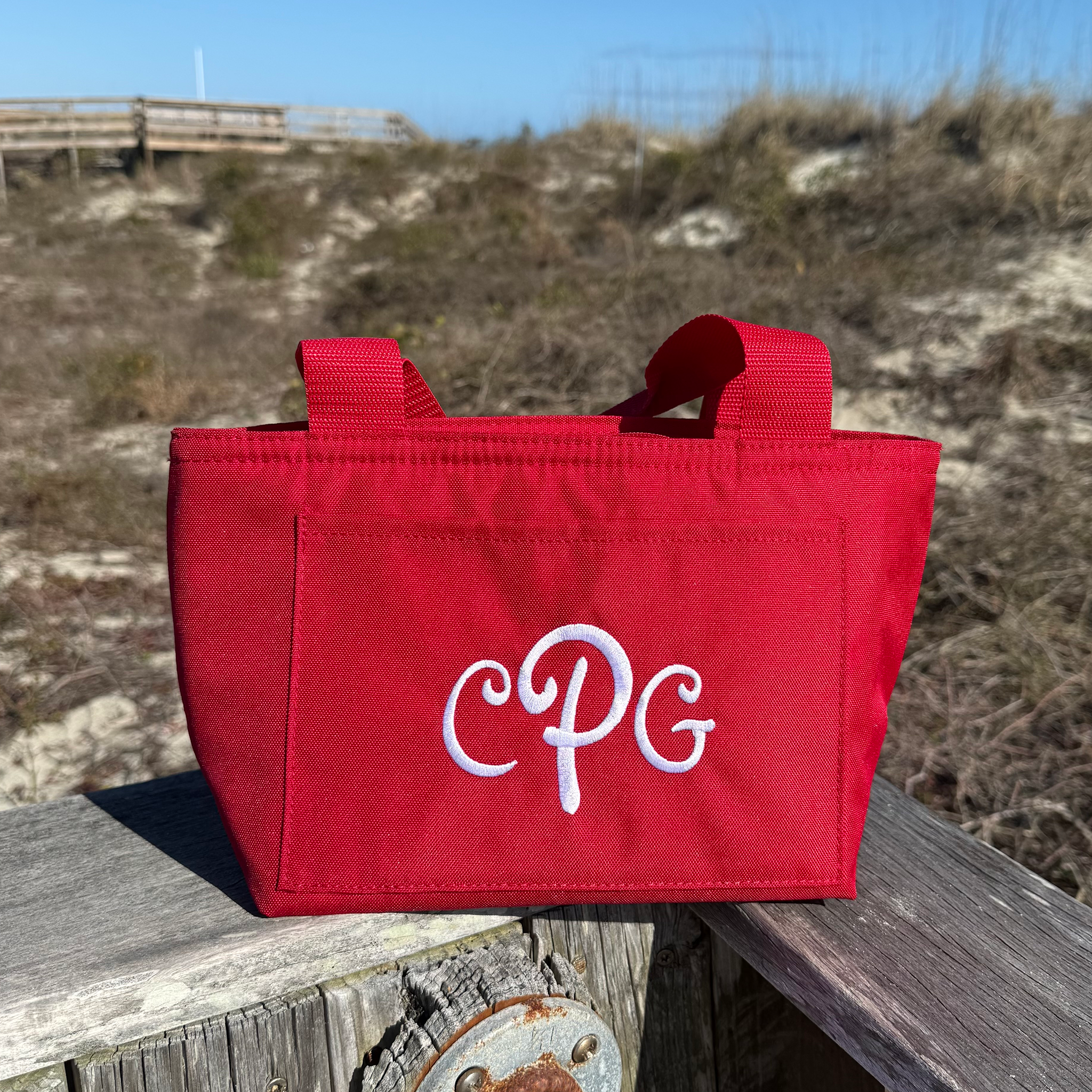 Monogrammed Insulated Lunch Tote / Cooler
