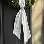 Personalized Classic Wreath Sash