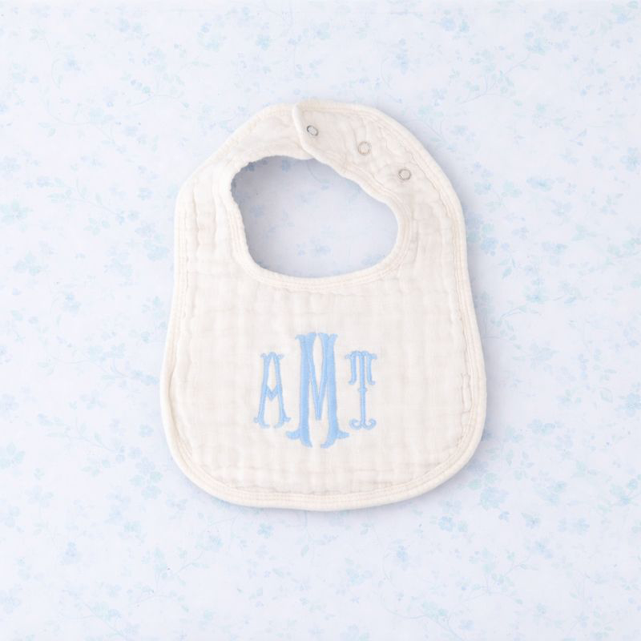 Personalized Muslin Baby Bib