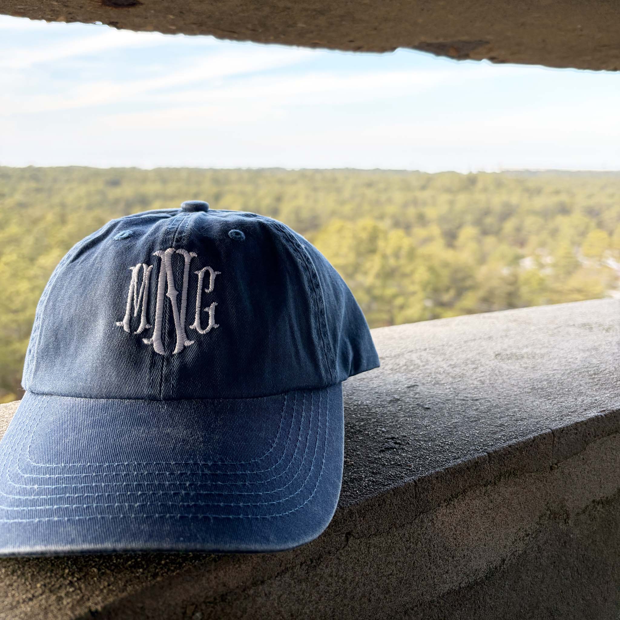 Personalized Beach Washed Hat
