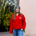 Monorgammed Quarter Zip Sweatshirt