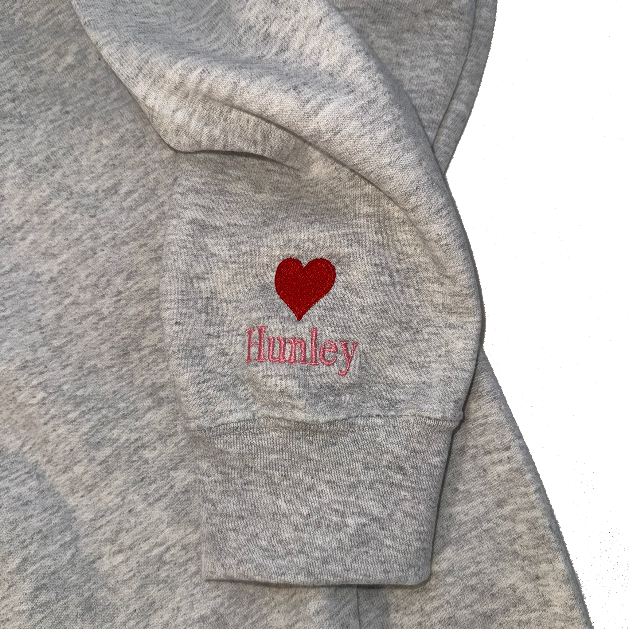 My Dog is My Valentine Personalized Crewneck Sweatshirt