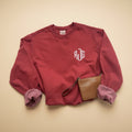 Monogrammed Beach Wash Sweatshirt