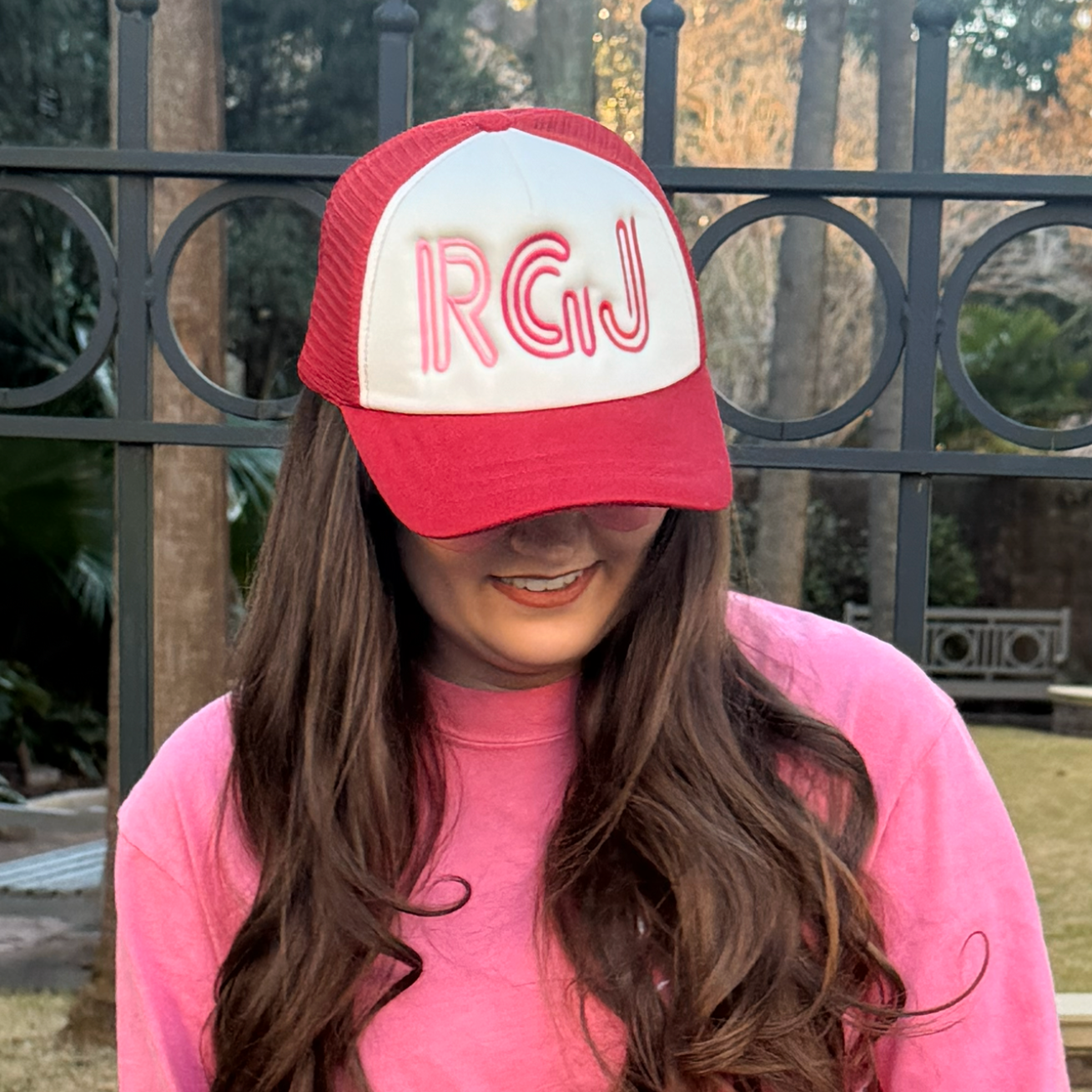 Red Hot Disco Foam Trucker Hat